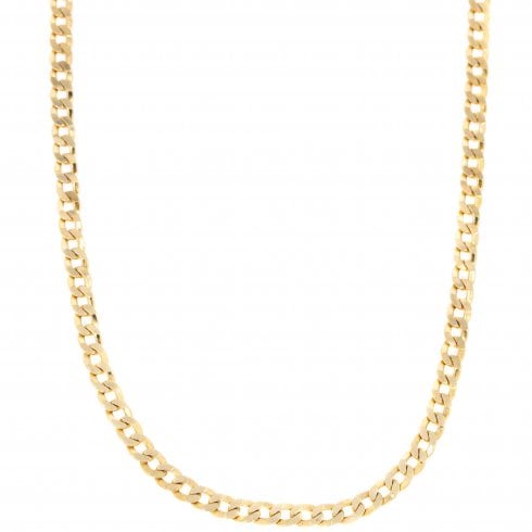 Vintage Gold Curb Link Chain