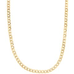 Vintage Gold Curb Link Chain