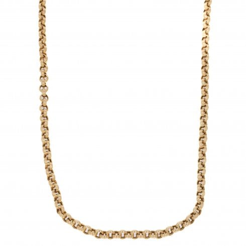 Vintage Gold Curb Link Chain