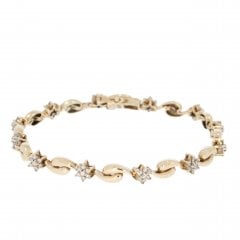 Vintage Gold Diamond Bracelet