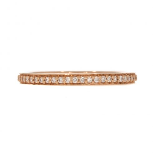 Vintage Gold Diamond Eternity Ring