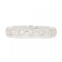 Vintage Gold Diamond Eternity Ring