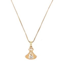 Vintage Gold Diamond Pendant