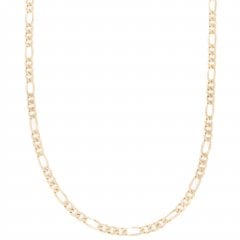 Vintage Gold Figaro Link Chain