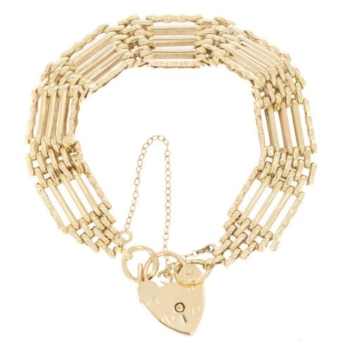 Vintage Gold Gate Bracelet