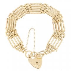 Vintage Gold Gate Bracelet