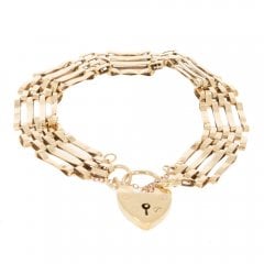 Vintage Gold Gate Bracelet