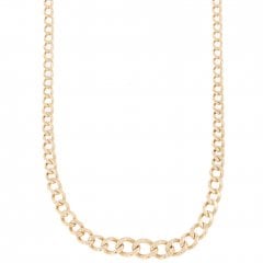 Vintage Gold Graduated Curb Chain