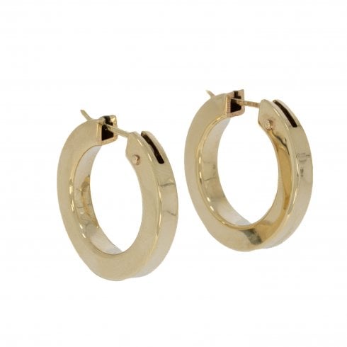 Vintage Gold Hoop Earrings