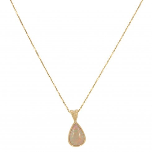 Vintage Gold Opal Pendant