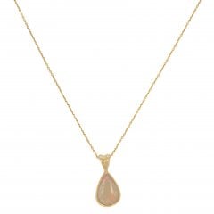 Vintage Gold Opal Pendant