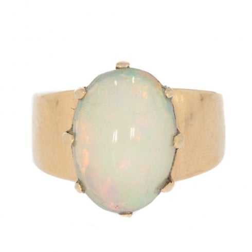 Vintage Gold Opal Ring