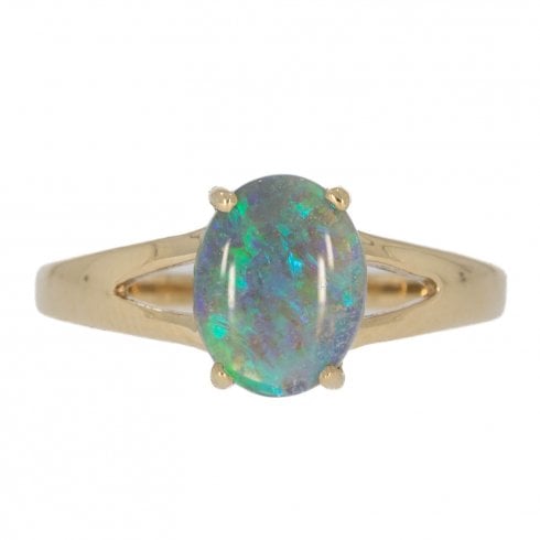 Vintage Gold Opal Ring