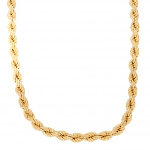 Vintage Gold Rope Chain