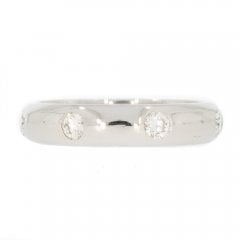 Vintage Platinum Diamond Wedding Ring