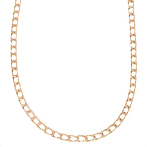 Vintage Rose Gold Curb Chain
