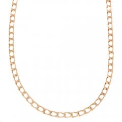 Vintage Rose Gold Curb Chain