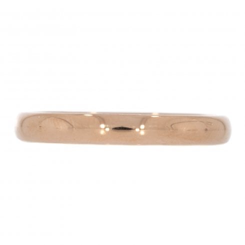 Vintage Rose Gold Wedding Band