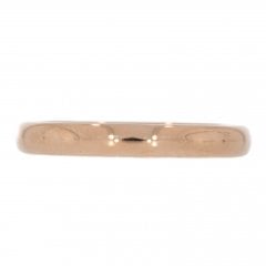 Vintage Rose Gold Wedding Band
