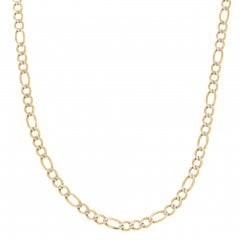 Vintage Two Colour Gold Figaro Chain