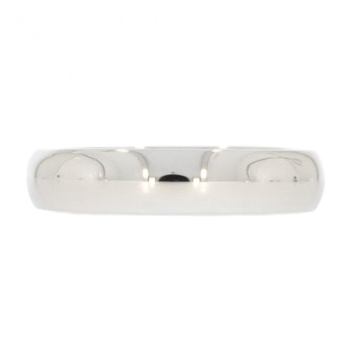 White Gold 4mm Wedding Band