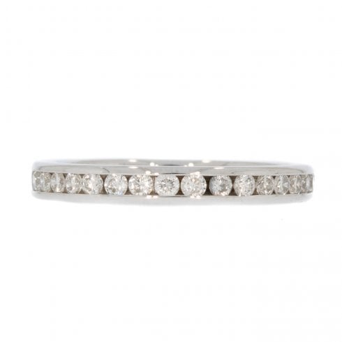 White Gold Diamond Full Eternity Ring