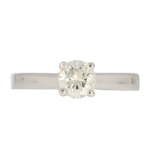 White Gold Diamond Solitaire