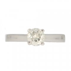 White Gold Diamond Solitaire
