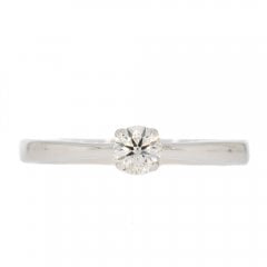 White Gold Diamond Solitaire Ring