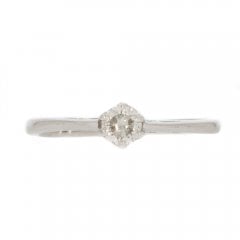 White Gold Diamond Solitaire Ring
