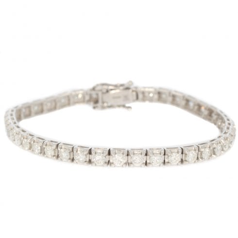 White Gold Diamond Tennis Bracelet