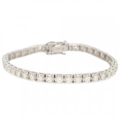 White Gold Diamond Tennis Bracelet