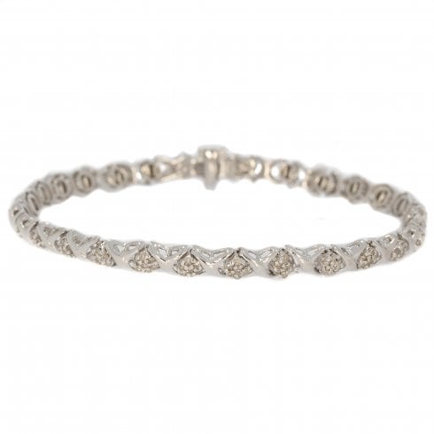 White Gold Diamond Tennis Bracelet