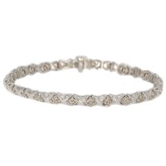 White Gold Diamond Tennis Bracelet