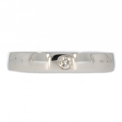 White Gold Diamond Wedding Band