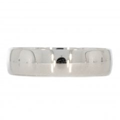 White Gold Wedding Band