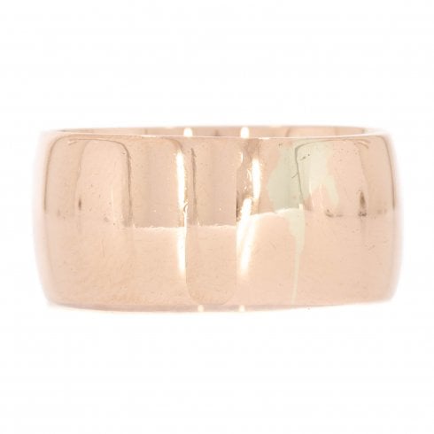 World War Period Rose Gold Wedding Band